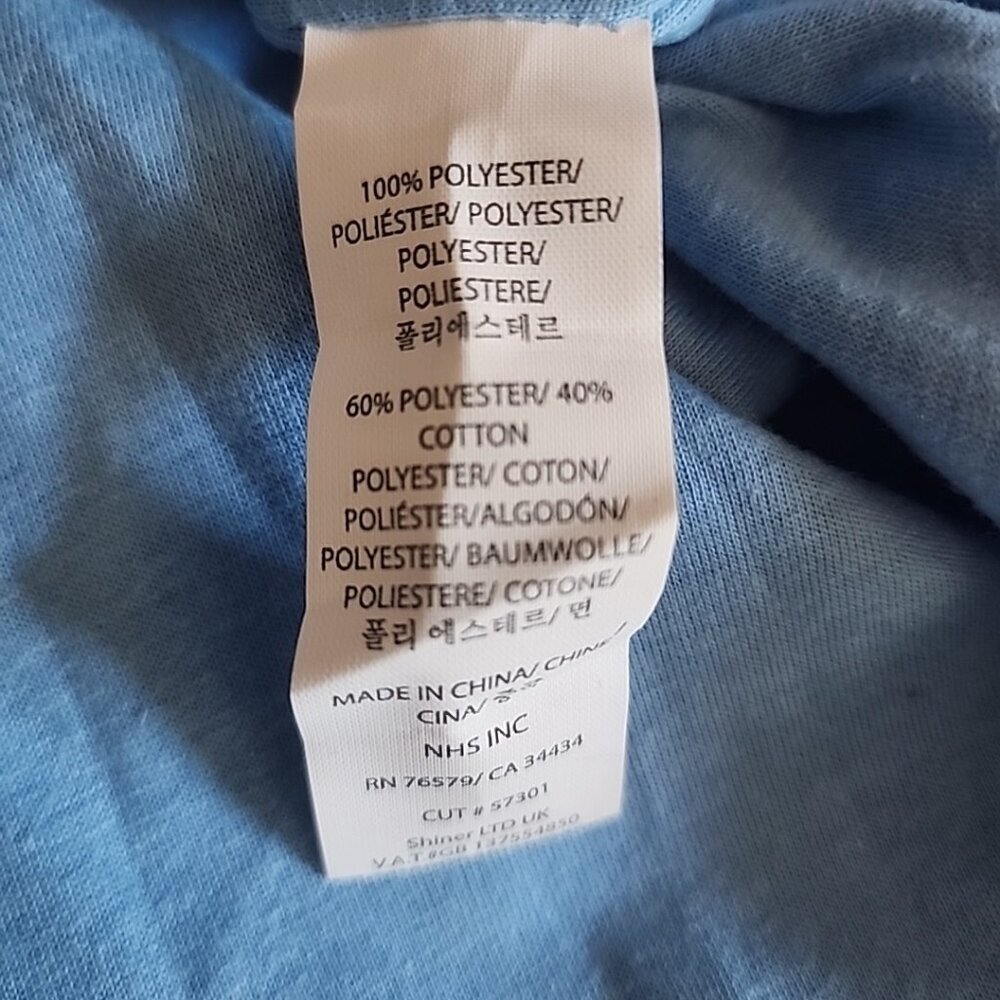 Santa Cruz light blue Jacket size Large windbreaker hooded - Picture 9 of 10